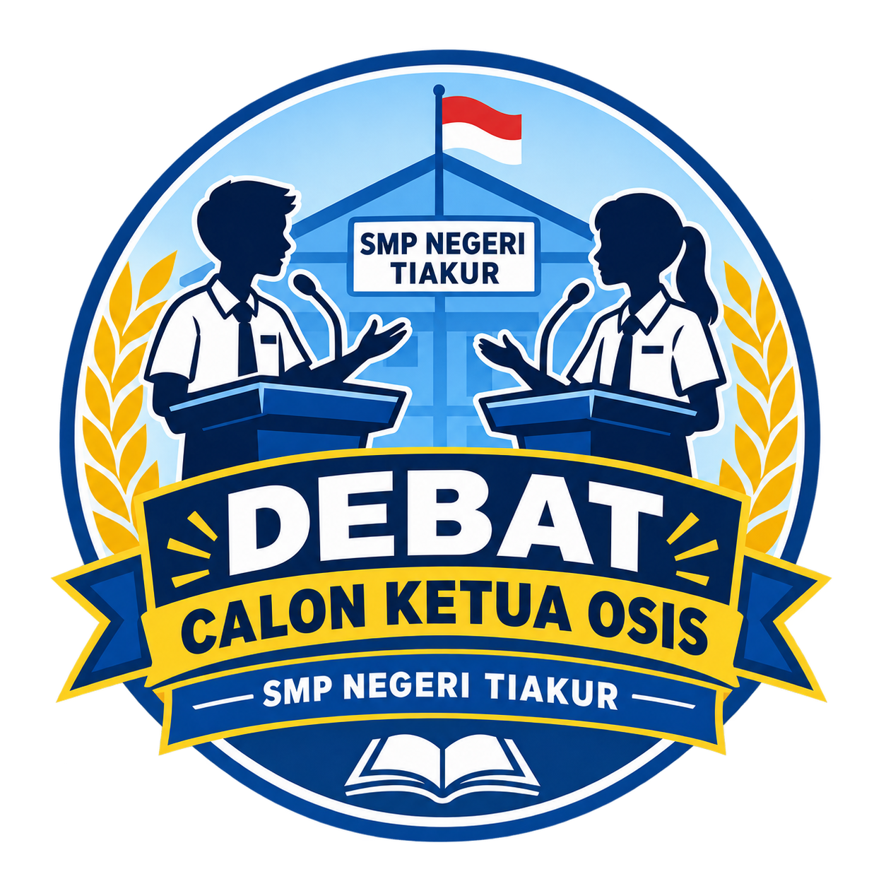 “Adu Gagasan dan Visi, Calon Ketua OSIS SMP Negeri Tiakur Tampil dalam Debat Terbuka”